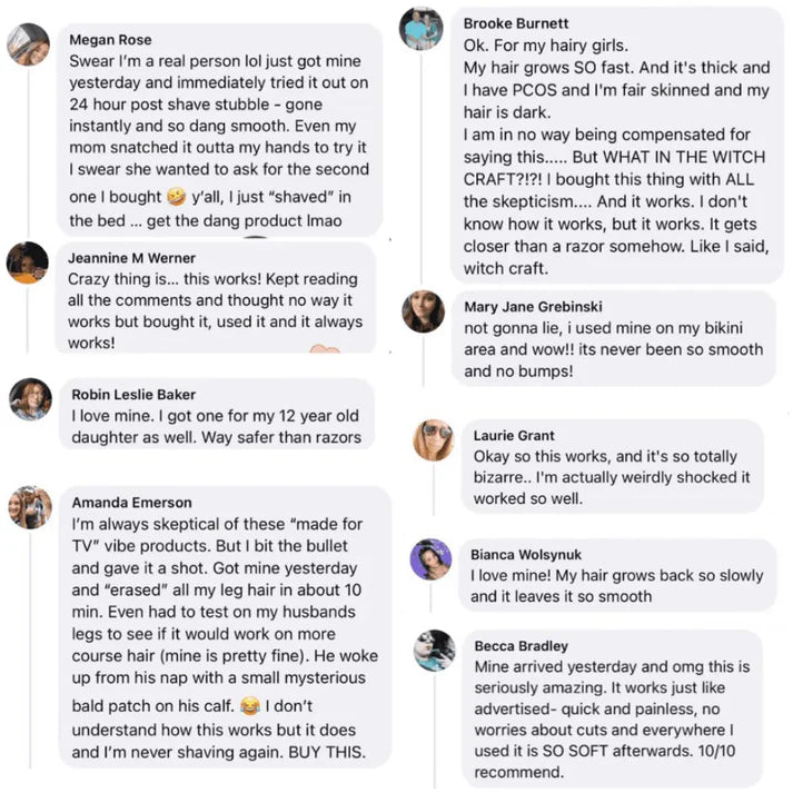 Glamteq™ 2-in-1 SilkSkin Shaver – Face & Body Hair Removal