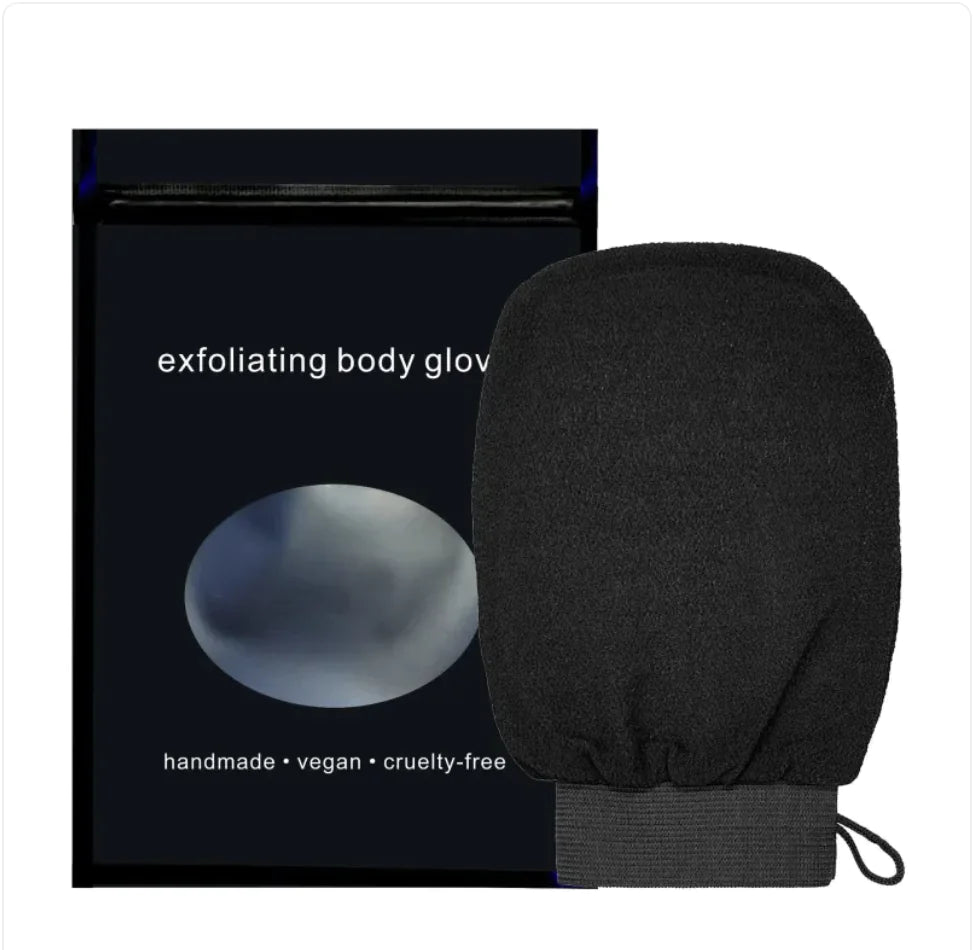 Glamteq™ Viscose Fiber Exfoliating Bath Gloves