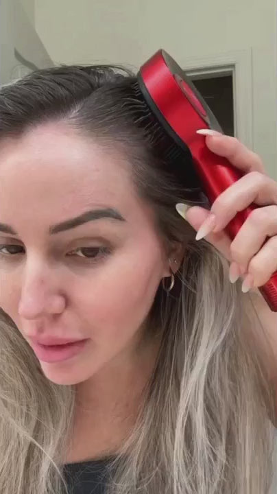 Glamteq™ Red Light Scalp Massager