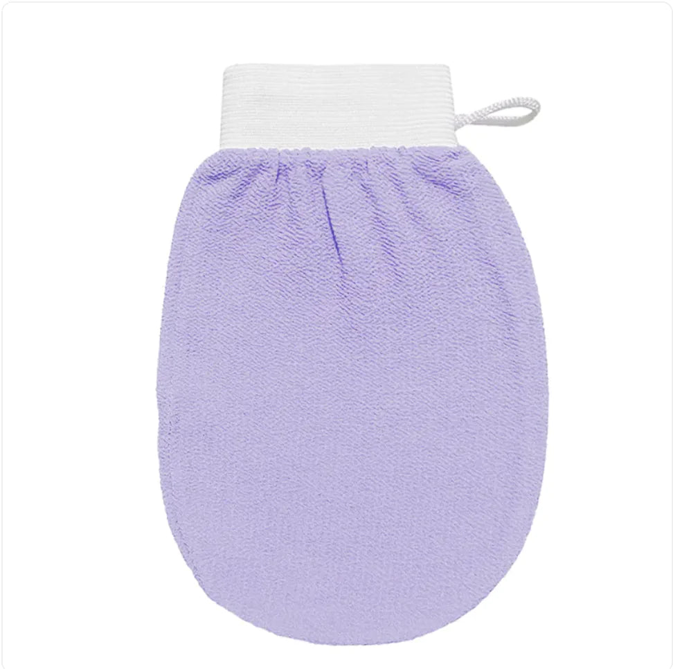 Glamteq™ Viscose Fiber Exfoliating Bath Gloves