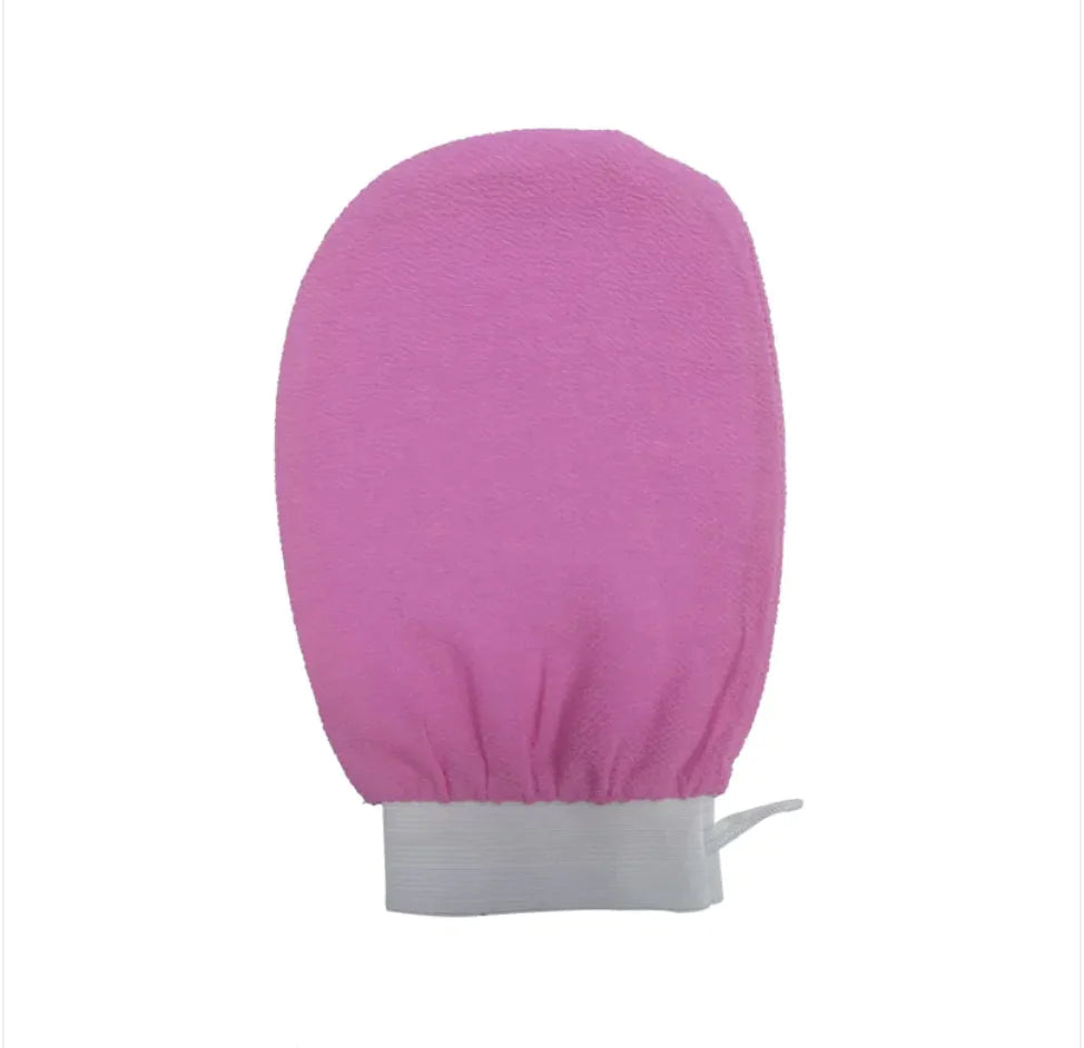 Glamteq™ Viscose Fiber Exfoliating Bath Gloves